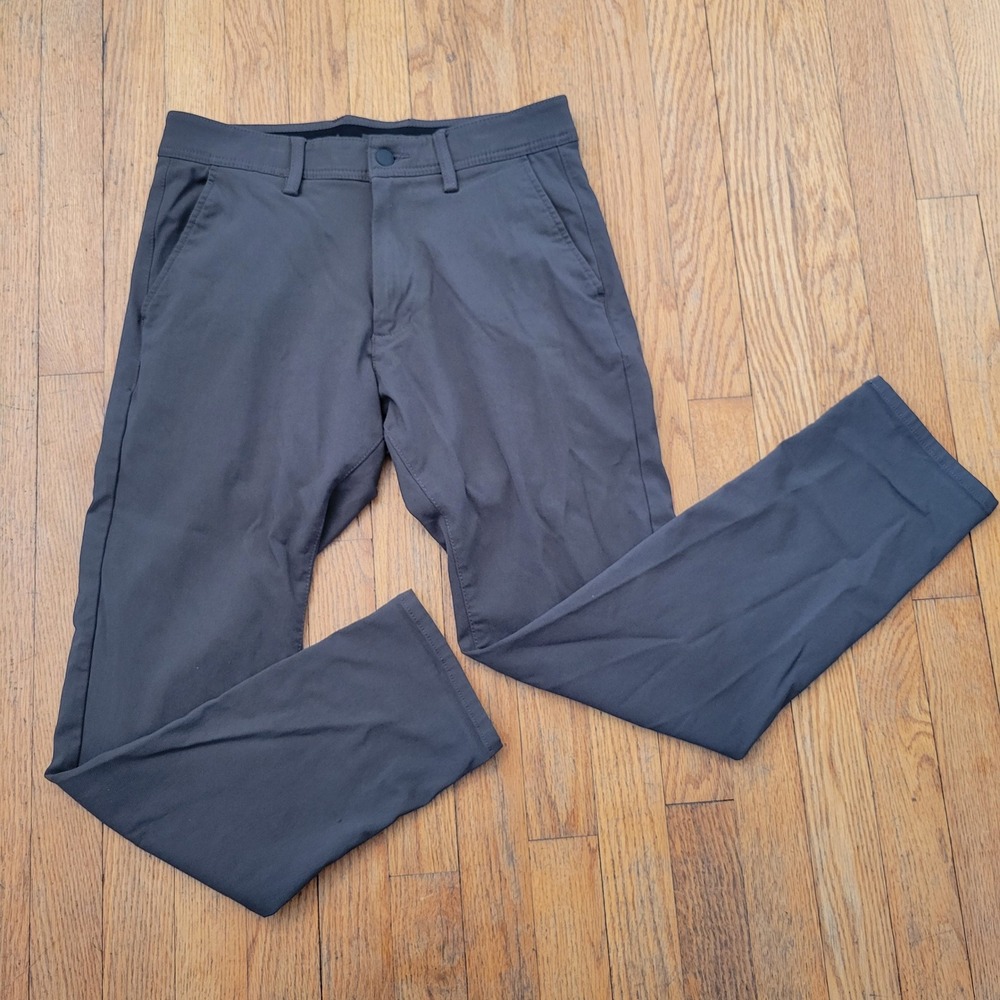 Raw Projek 30 Classic Fit Pants Green Stretch Trousers Gorpcore Urban Hip Travel